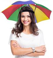 artcreativity umbrella hats portable adjustable logo