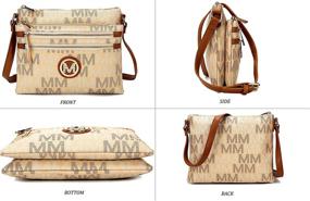 img 2 attached to Mia Collection Crossbody Bag Women Women's Handbags & Wallets and Shoulder Bags