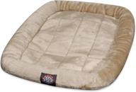 🐾 comfortable and stylish charcoal crate pet bed mat by majestic pet products logo