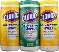 🍋 clorox lemon fresh & fresh scent wet wipes - 3 count logo