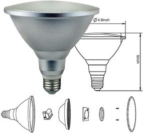 img 2 attached to 💡 Waterproof Floodlight with Spotlight Changing Decoration