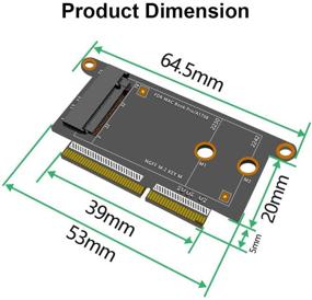 img 1 attached to SSD адаптер конвертер M.2 NVME SSD для MacBook Pro 2016-2017 A1708 - коннектор 22 + 34 контакта