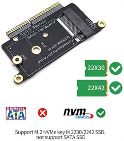 img 2 attached to SSD адаптер конвертер M.2 NVME SSD для MacBook Pro 2016-2017 A1708 - коннектор 22 + 34 контакта