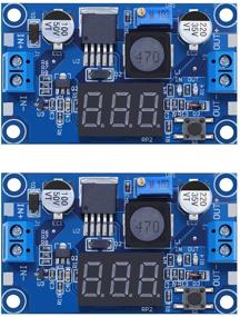 img 3 attached to D-ПЛАНЕТА [2 шт.] Преобразователь напряжения Buck LM2596s Step-Down Мощностной модуль Регулятор напряжения 36V 24V 12V до 5V 2A Стабилизатор напряжения с ЖК-дисплеем