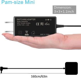 img 1 attached to Adapter Charger Replace IdeaPad Chromebook