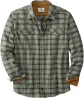 👕 legendary whitetails heather flannel xxx large men's clothing: stylish and comfortable shirts for the modern man logo