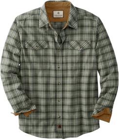 img 4 attached to 👕 Legendary Whitetails Heather Flannel XXX Large Men's Clothing: Stylish and Comfortable Shirts for the Modern Man