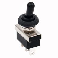 🚗 baomain car toggle switch spdt on-off 3 pin 2 position 12v 25a with weatherproof cover for automotive use logo