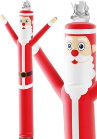 img 3 attached to 🎅 Holiday-Themed 10-Foot Tall Inflatable Tube Man Attachment by LookOurWay (No Blower)