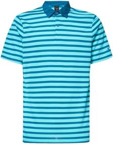 img 1 attached to Oakley Mens Bicolor Striped Polo Men's Clothing