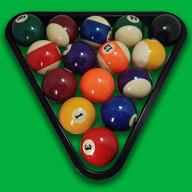 triangle positioning accessory billiards accessories logo