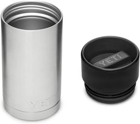 img 2 attached to 🌡️ YETI Rambler 12oz Stainless Steel Bottle with Hot Shot Cap: Vacuum Insulated Excellence