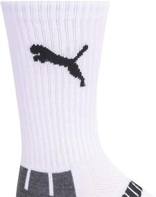 img 2 attached to PUMA Boys' Pack of 6 Crew Cut Socks for Enhanced SEO