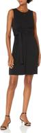 👗 lark ro women's sleeveless flare dress: stylish and flattering women's clothing option logo