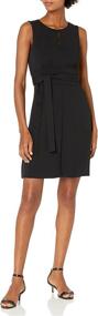 img 4 attached to 👗 Lark Ro Women's Sleeveless Flare Dress: Stylish and Flattering Women's Clothing Option