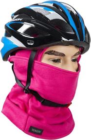 img 2 attached to ❄️ Windproof Ski Mask Warm Fleece Balaclava Cold Weather Face Mask Motorcycle Balaclava Hood Warmer Winter Sports Cap