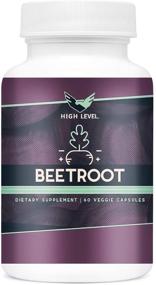 img 4 attached to 🌿 High Level Organic Beetroot Capsules - 1300mg, 60 Veggie Capsules, Natural Nitric Oxide Booster