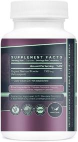 img 2 attached to 🌿 High Level Organic Beetroot Capsules - 1300mg, 60 Veggie Capsules, Natural Nitric Oxide Booster