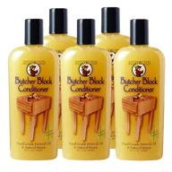 howard bbc012 butcher block conditioner: 12-ounce (5-pack) - quality maintenance for long-lasting blocks logo