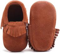 delebao unisex tassels moccasins loafers apparel & accessories baby boys logo