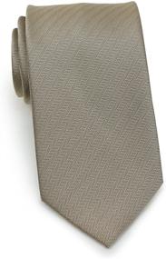 img 4 attached to 👔 Herringbone Lavender Necktie: A Stylish Microfiber Men's Accessory by Bows N Ties