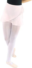 img 1 attached to Danzcue Womens Chiffon Ballet Dance Wrap Skirt: Elegant Waist Tie Design