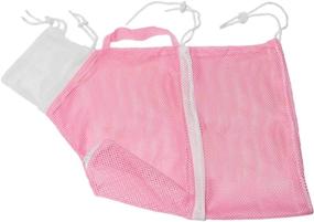 img 4 attached to 🐱 TOOAVIL Pink Cat Shower Bag - Adjustable, Breathable, Anti-Bite & Anti-Scratch Restraint for Bath, Nail Trimming, Injections & Medicine Taking