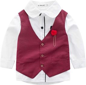 img 3 attached to 🌺 Stylish Floral Sleeve Shirts for Boys - Trendy and Sophisticated Clothing Elegant Collection