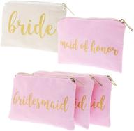 💄 bridal shower makeup bag: bachelorette travel essentials logo