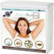 🛌 waterproof zippered body pillow protectors - american pillowcase encasements, set of 1 pk logo