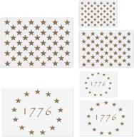 american flag star stencil templates scrapbooking & stamping logo