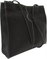 сумки и кошельки piel leather medium market chocolate для женщин. логотип