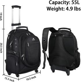 img 2 attached to 🎒 Versatile Backpack: Removable Design For Business, Boyfriend, and Girlfriend