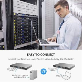 img 3 attached to 💻 Dathuil 12Ft USB Console Cable with RS232 FTDI Chip for Cisco, NETGEAR, Ubiquity, LINKSYS, TP-Link Routers/Switches – Compatible with Windows, Mac, Linux