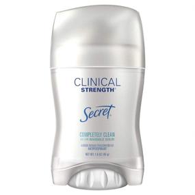 img 2 attached to 🌸 Completely Clean Secret Clinical Strength Antiperspirant and Deodorant for Women - Invisible Solid, 1.6 oz (Packaging May Vary)