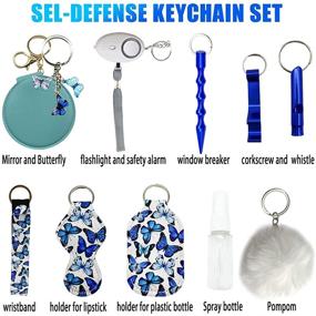 img 3 attached to Selfdefense Keychain Personal Practical Safe Defense