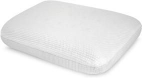 img 4 attached to 🛏️ SensorPEDIC Classic Comfort Bed Ventilated iCOOL Technology Standard Memory Foam Pillow, Pack of 1, White – Enhanced SEO