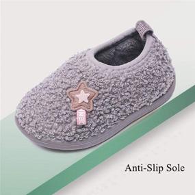 img 1 attached to ❄️ Lightweight Boys' Winter Toddler Slippers with Anti-Slip Feature