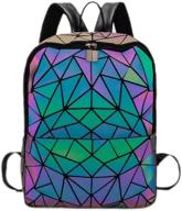 геометрический светящийся рюкзак fashion rucksack логотип