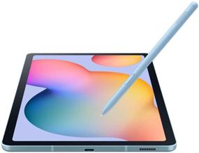 img 1 attached to 📱 Samsung Galaxy Tab S6 Lite w/S Pen (64GB, WiFi + Cellular) 4G LTE Tablet & Phone - GSM Unlocked SM-P615, International Model (Angora Blue)