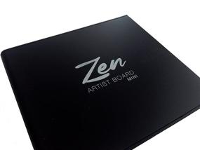 img 2 attached to 🎨 Zen Artist Board Mini: Водяная медитационная живопись для облегчения стресса - путешественнический магический рисовальный доске с кистью