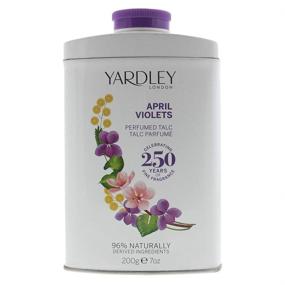 img 3 attached to 🌸 Yardley London April Violets Perfumed Talc 7 oz: Delicate Floral Fragrance for a Refreshing Touch