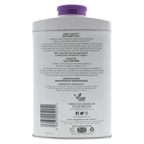 img 2 attached to 🌸 Yardley London April Violets Perfumed Talc 7 oz: Delicate Floral Fragrance for a Refreshing Touch