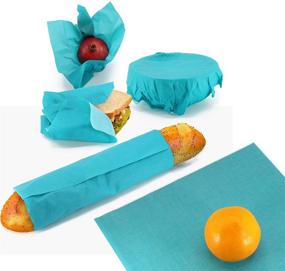 img 1 attached to 🌿 Plastic-Free Beeswax Wrap Roll: Sustainable, Reusable, Washable Food Wrap with a Purpose