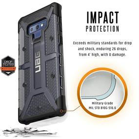 img 2 attached to URBAN ARMOR GEAR UAG Samsung Galaxy Note 9 Ash Plasma Case - Rugged, Feather-Light, Military Drop Tested