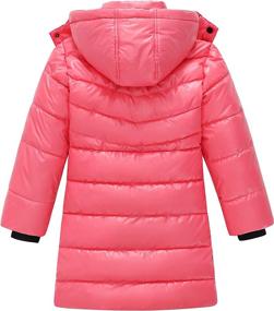 img 3 attached to 🧥 Wantdo Girl's Puffer Jacket: Warm Insulated Winter Coat with Hood - Lightweight, Water-Resistant, and Padded Parka