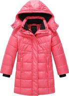 🧥 wantdo girl's puffer jacket: warm insulated winter coat with hood - lightweight, water-resistant, and padded parka логотип