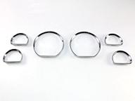 🚗 b2 chrome dash gauge ring bezel set - enhance your ford 94-04 mustang! logo