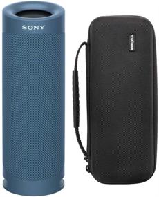 img 4 attached to Sony SRSXB23 Extra BASS Bluetooth Wireless Portable Speaker (Blue) Knox Gear Hardshell Travel &Amp
