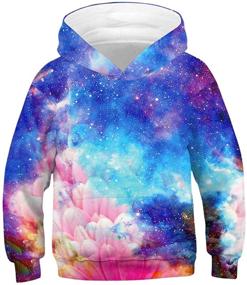 img 3 attached to 👕 Trendy Boys' Fashion: Heymiss Novelty Pullover Sweatshirts and Crewneck Hoodies